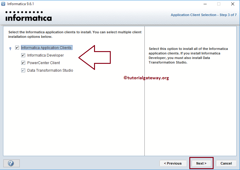 Install Informatica Client 3